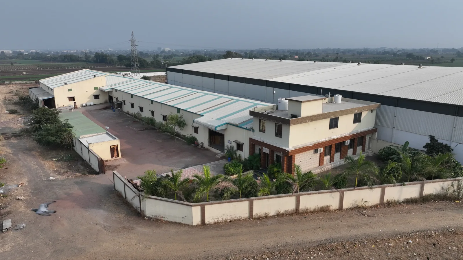 A bird’s-eye view of our factory
